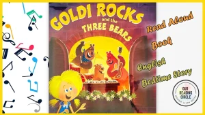 A rockstar version of Goldilocks rocks out with the three bears on the cover of "Goldi Rocks and the Three Bears."