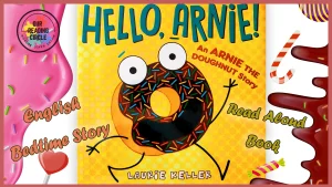 A friendly-looking ant waves hello on the cover of "Hello, Arnie!"