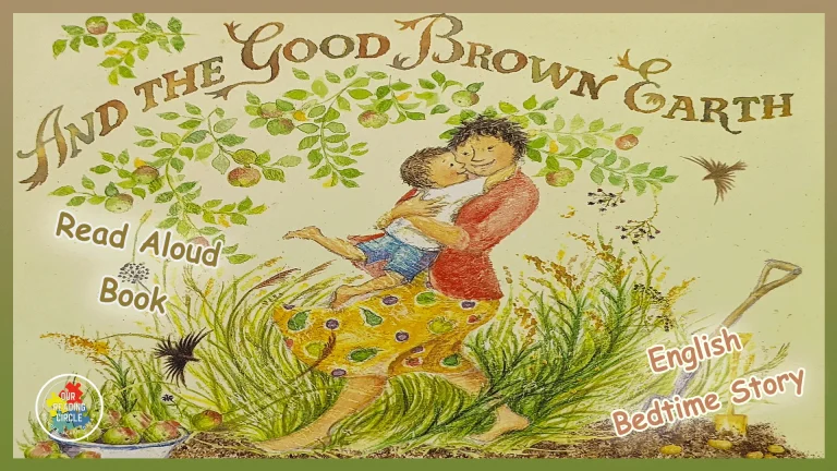 A child digs in the rich brown earth on the cover of "And the Good Brown Earth."