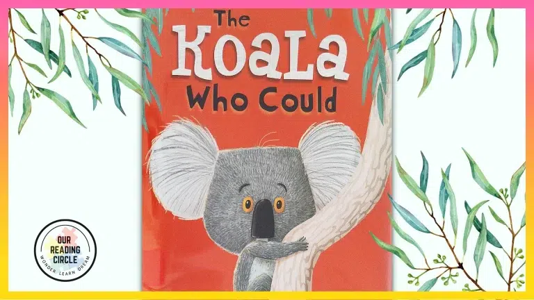 The cover of "The Koala Who Could" featuring a determined koala climbing a tree.